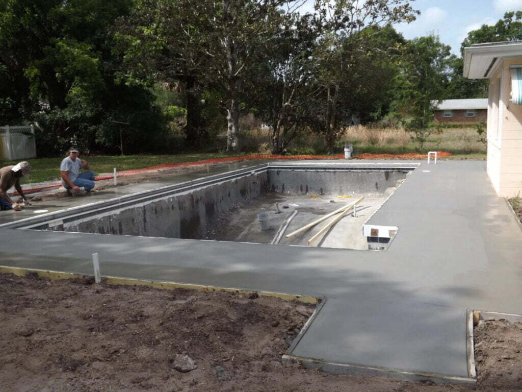 New Pool Construction Process – Waterside Pools Inc